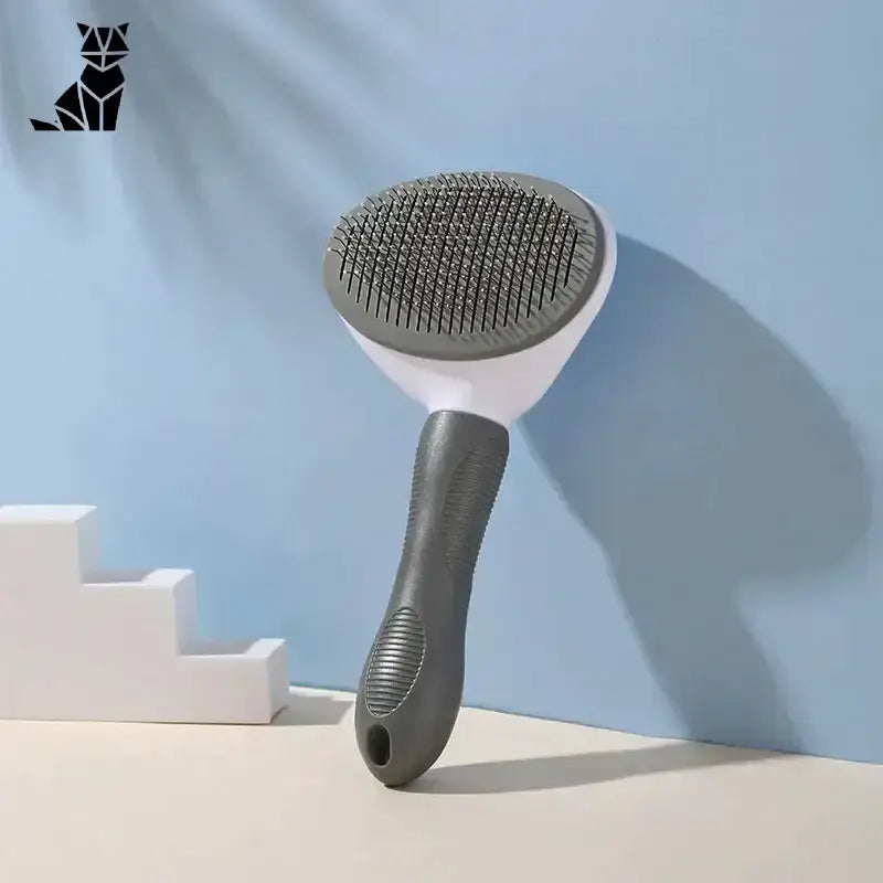 Szczotka dla Kota Krótkowłosego Komfort Plus Szary Szary Biały Zwierzak