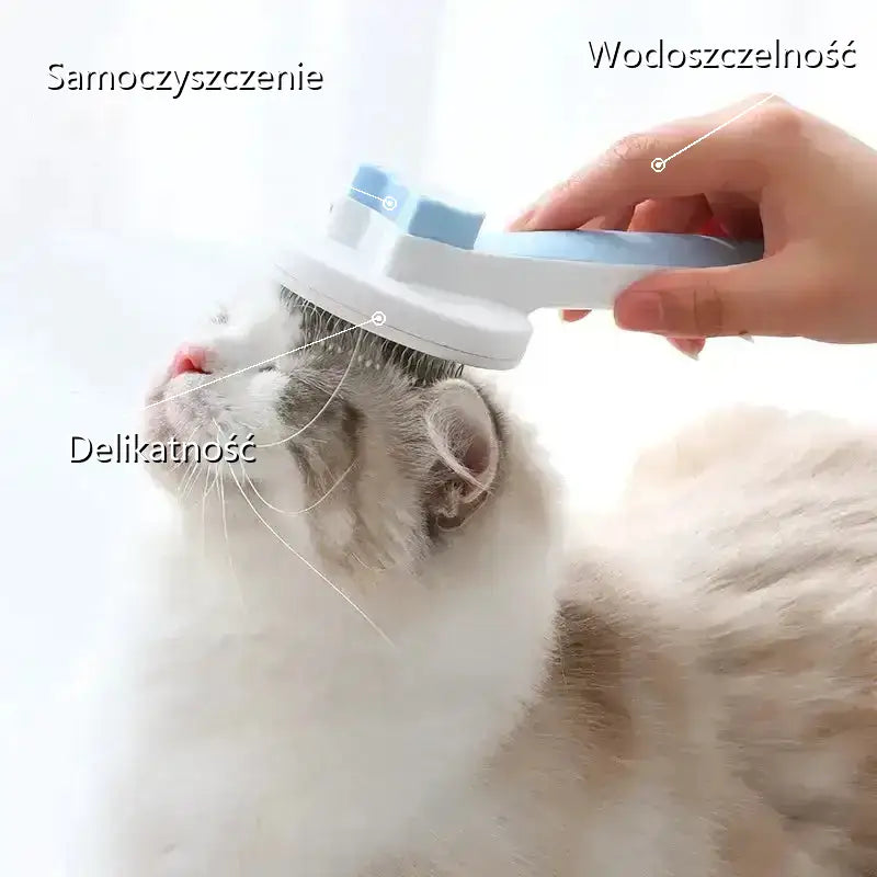 Szczotka Pudlówka dla Kota do Usuwania Podszerstka