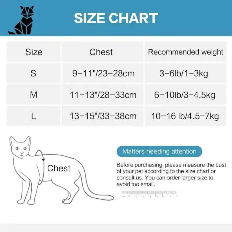 Szelki dla Kota s – Komfort i Bezpieczeństwo Rozmiar Wykres Zwierzak