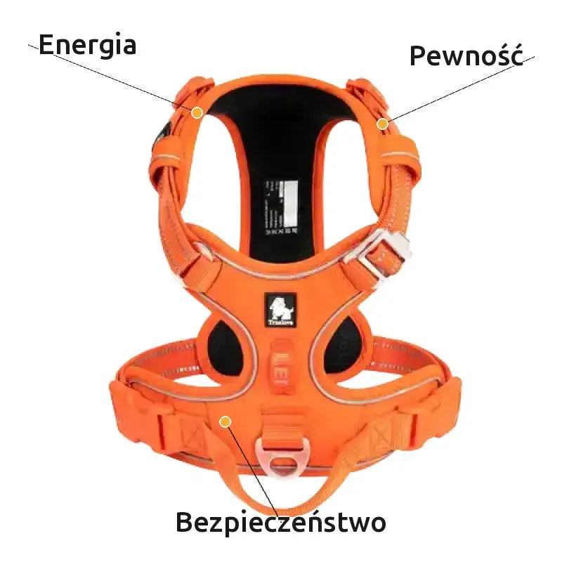 Szelki Truelove Ergonomiczne dla Psa Pomarańczowy / Xs