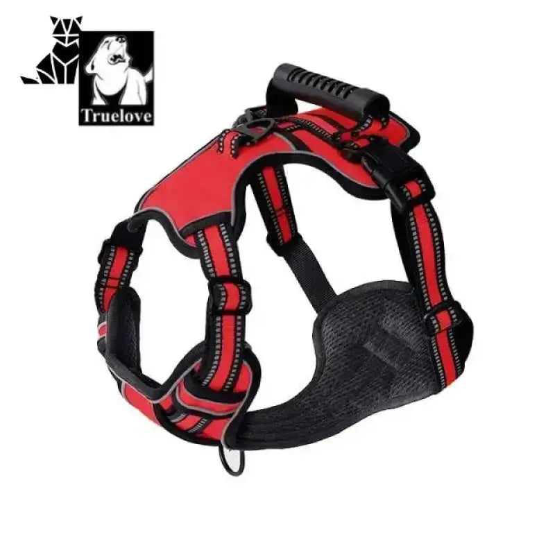 Szelki Truelove Ergonomiczne Regulowane dla Psa Różowy / s (4-7kg) Czerwony Truelove Pies