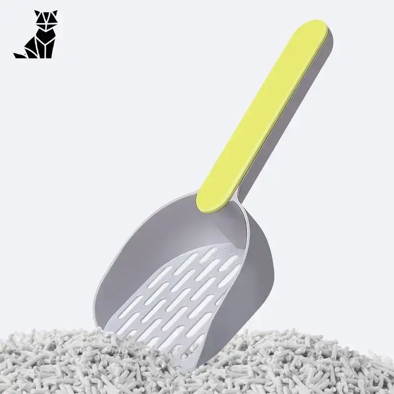 Szufelka do żwirku dla Kota Lekka Praktyczna Szary Plastik Kot