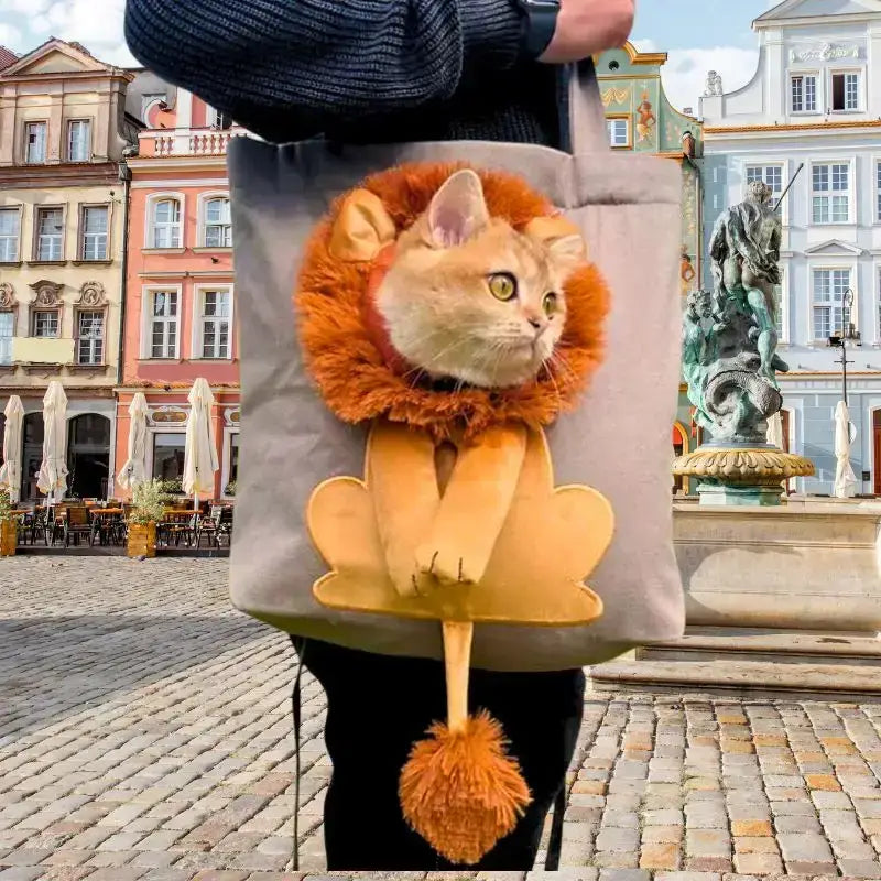 Torba dla Kota Liontrotter Stylowy Transporter Kot Lew Kostium