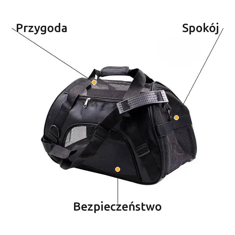 Torba do Noszenia Psa i Łóżko Podróżne 2w1 – zdjęcie 2