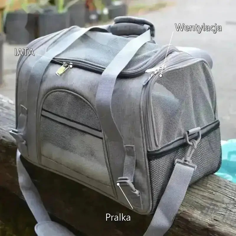 Torba Podróżna dla Kota Uspokajająca Bezpieczna