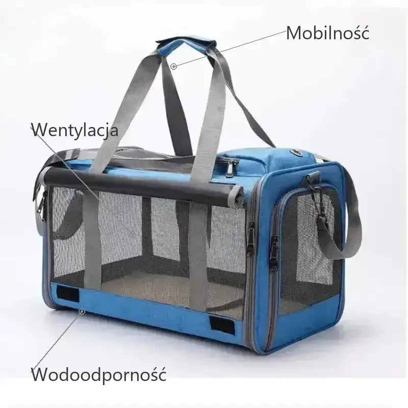 Transporter dla Kota na Kółkach Wygodny
