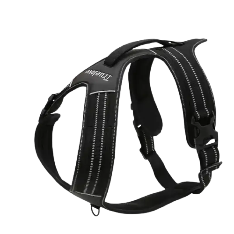 Wytrzymała Uprząż dla Psów z Nylonowego Płótna Oxford Czarny / Xs Czarny Pies Uprząż