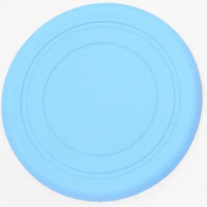 Wytrzymałe Dyski dla Psów do Zabawy na Zewnątrz Niebieski światło Niebieski Runda